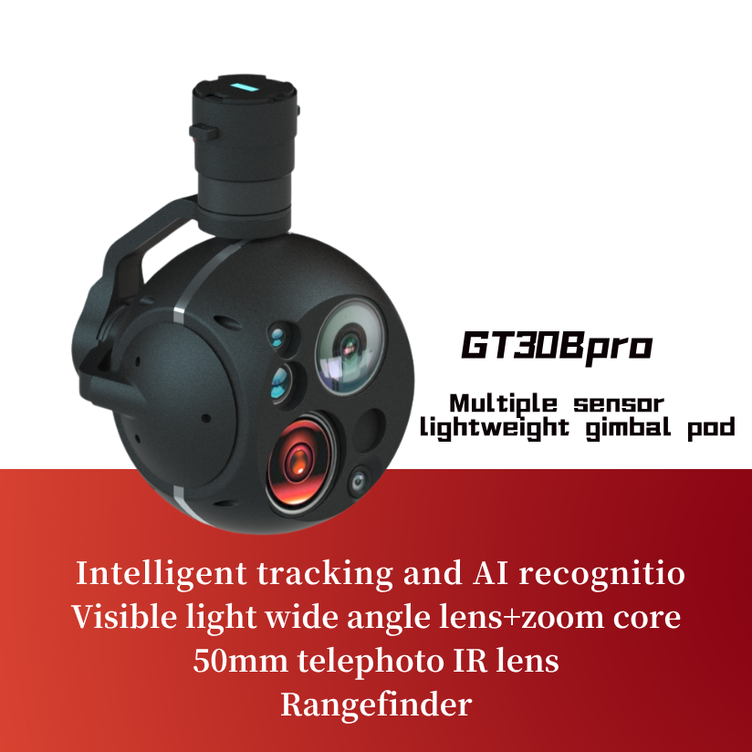 GT30Bpro Multiple sensor lightweight gimbal pod