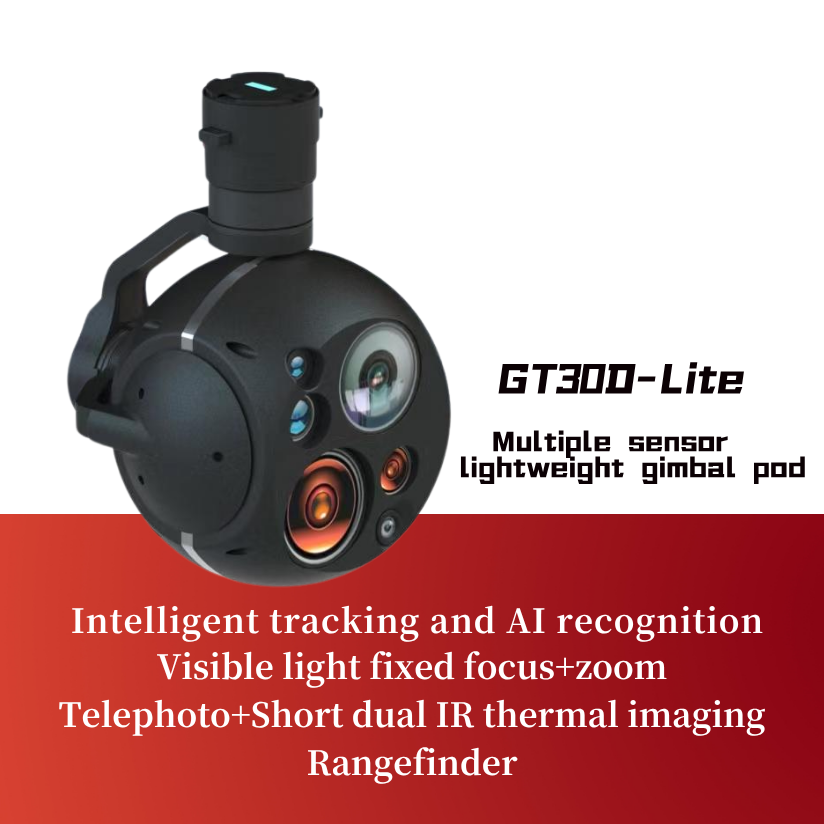 GT30D-Lite Multiple sensor lightweight gimbal pod