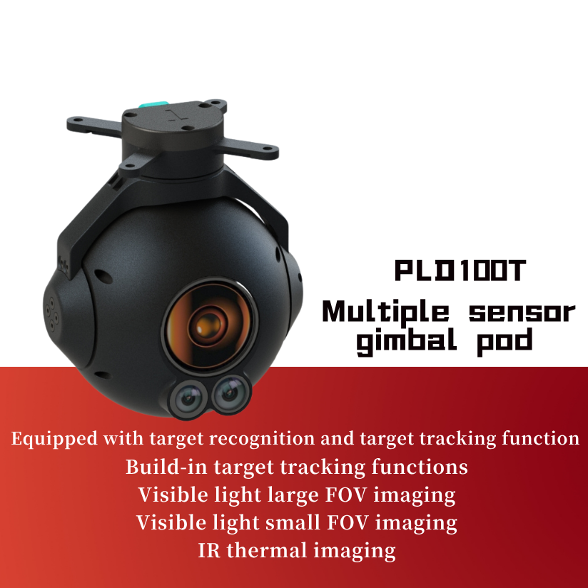 PLD100T Multiple sensor gimbal pod