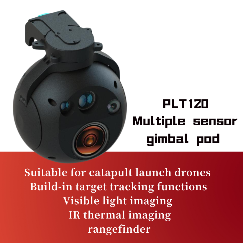 PLT120 Multiple sensor gimbal pod