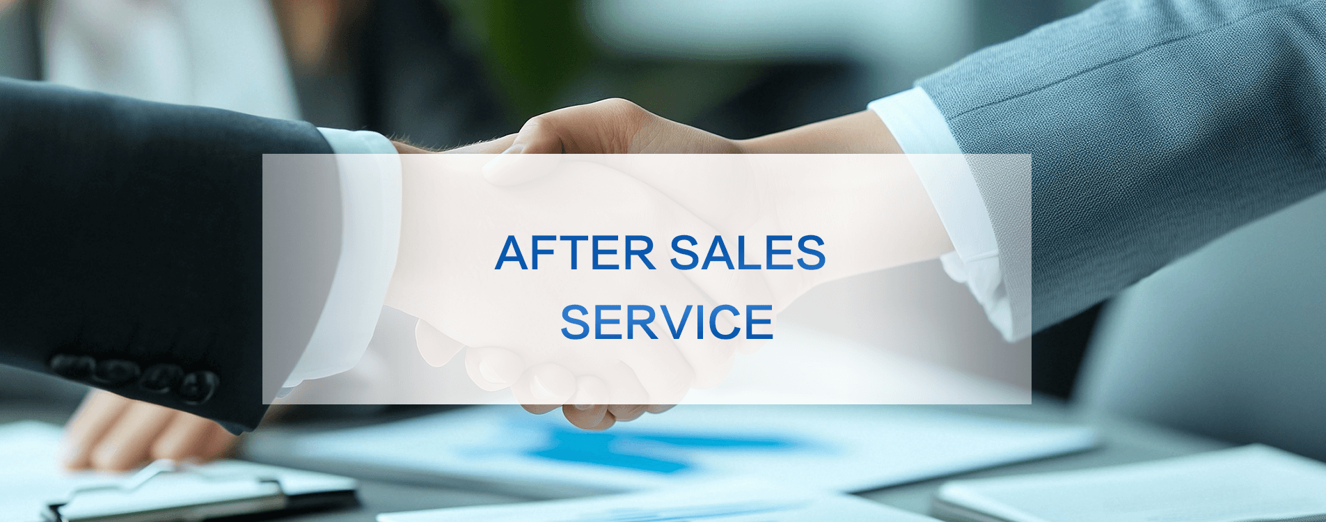 After-sales service